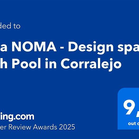 Villa Noma - Design Space With Pool In Коральео Экстерьер фото